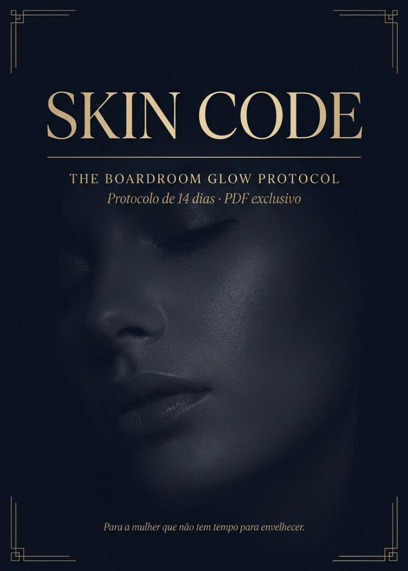 SKIN CODE: The Boardroom Glow Protocol — portada do guia
