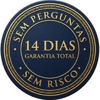 Selo de garantia 14 dias — Sem perguntas, sem risco